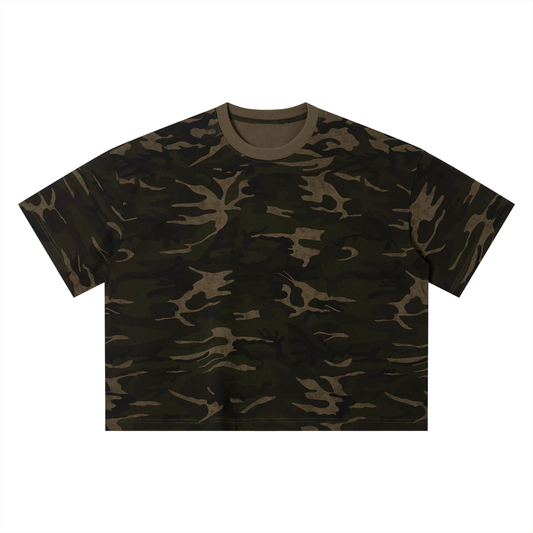 ITGR Unisex Camo Boxy T-Shirt